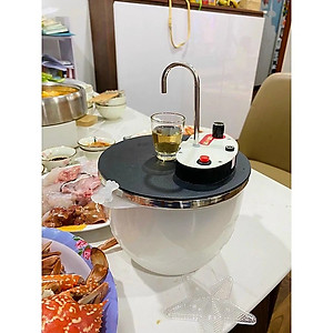 Bình Rót Rư.ợu Cảm Ứng Tự Động Thông Minh Máy Rót Rư.ợu Cảm Ứng Thông Minh 1.5L Có Ngăn Làm Mát - Hàng chính hãng