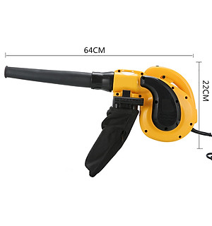 Máy Thổi Hút Bụi  Cầm Tay ABG Công Suất Lớn 1050W Máy Vừa Thổi Vừa Hút Công Nghiệp  Đa Năng Ứng Dụng Nhiều Trong Các Xưởng Mộc, Vệ Sinh Máy Móc (GIAO MÀU NGẪU NHIÊN) – Hàng Chính Hãng