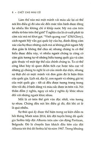 Chết Cho Màu Cờ - Quyền Lực Và Chính Trị Của Những Lá Cờ - Bìa Cứng