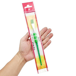 Cọ vẽ grip- green w/ pouch Faber PL131423