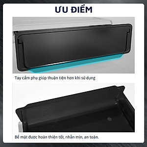 Ngăn kéo đa năng DandiHome dán dưới mặt bàn làm việc và tủ bếp 