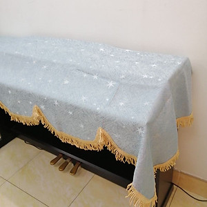 Khăn nhung phủ đàn piano điện cao cấp chống bụi chống xước sang trọng dành cho đàn piano điện