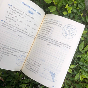 Sách: Combo 2 Cuốn Lớp 5: Đề Ôn Luyện Và Tự Kiểm Tra + Bài Tập Trắc Nghiệm Và Đề Tự Kiểm Tra Toán