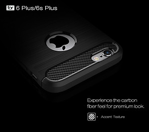 Ốp lưng chống sốc Likgus cho iPhone 6 Plus / 6s Plus (chuẩn quân đội, chống va đập, chống vân tay) - Hàng chính hãng