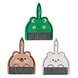 Bộ Chổi Xẻng Mini Hình Thú Dễ Thương - Chổi Quét Bàn Thờ - Bộ Chổi Quét Bụi Và Ki Hốt Rác Vệ Sinh Nhà Cửa - HENRYSA