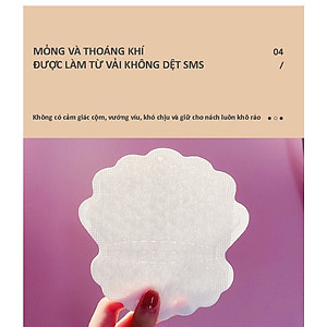 Set 100 Miếng Dán Thấm Mồ Hôi Nách Dùng Một Lần Tiện Lợi Dành Cho Nam Và Nữ, Không Gây Kích Ứng Da, Giải Pháp Tối Ưu Trong Mùa Hè