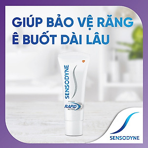 Bộ 2 Kem Đánh Răng Sensodyne Rapid Action Whitening 100g