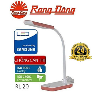 Đèn bàn LED cảm ứng Rạng Đông, Model  RD-RL-20.LED