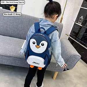 Balo mầm non Xbags Penguin XB3019 – balo trẻ em dễ thương nhẹ bền chống nước
