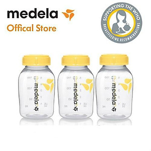 Bộ 3 bình trữ sữa Medela 150ml
