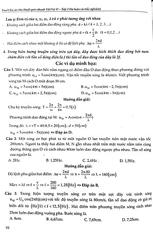 Sách Tuyệt Kỹ Các Thủ Thuật Giải Nhanh Vật Lý 12 (Tập 2)