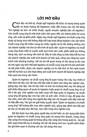 Quản trị logistics và chuỗi cung ứng