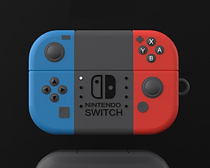 Case Silicon cho Sony WF-1000XM4 Hình Máy Game Switch Kèm Móc Treo_ Hàng Chính Hãng