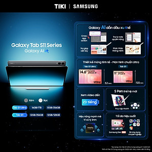 Máy Tính Bảng Galaxy Tab S11 Wifi (12GB/128GB) - Hàng Chính Hãng