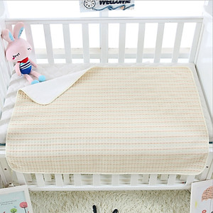 Tấm lót chống thấm cho bé dùng được 2 mặt. Miếng lót chống thấm xuống nệm, thoáng khí, hàng chính hãng - EUROSTANIBO20