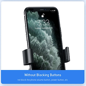 Gía đỡ điện thoại gắn taplo hoặc kính lái ô tô nhãn hiệu Baseus SUYL-JY01 - Hàng Nhập Khẩu