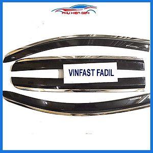 Vè mưa Fadil 2019-2021 chỉ inox cao cấp bảo vệ xe