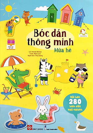 Bộ Tủ Sách Sáng Tạo - Bóc Dán Thông Minh (Bộ 6 Cuốn)
