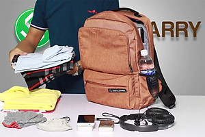 Balo Simplecarry B2B15 00000267 (Size M) - Nâu