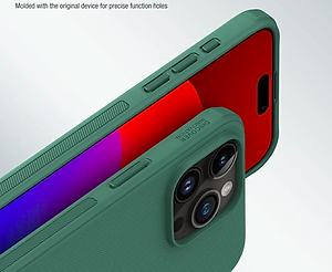 Ốp lưng cho iPhone 15 Pro , 15 Pro Max , 15 Plus , 15 hiệu Nillkin Frosted Shield Pro chống sống chống vân tay - Hàng nhập khẩu