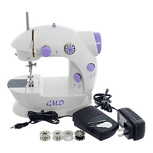Máy khâu mini cao cấp CMD có đèn may được tất cả các loại vải, dễ mang theo, bảo quản