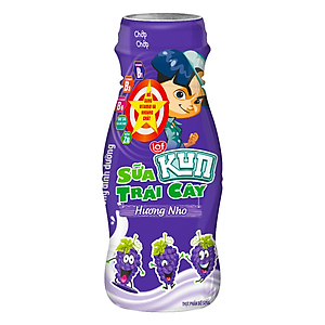 Thùng 48 chai Sữa trái cây KUN hương nho 85ml