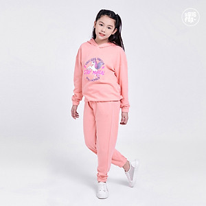 Bộ bé gái BIGFOX - MISS MEOW thu đông  size đại, bộ dài tay cho bé phong cách Hàn Quốc in Ngựa STAY MAGICAL 26 - 50 kg