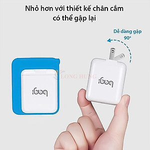 Cốc sạc Bagi 30W 1USB 1Type-C PD30W - Hàng chính hãng