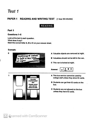 Cambridge Preliminary English Test 5 Student's Book with Answers