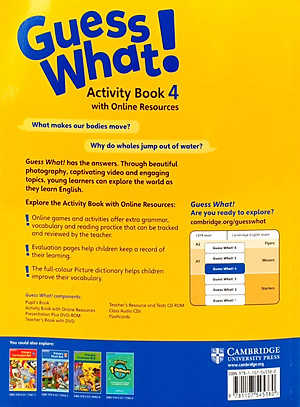 Guess What! Level 4 Activity Book with Online Resources British English