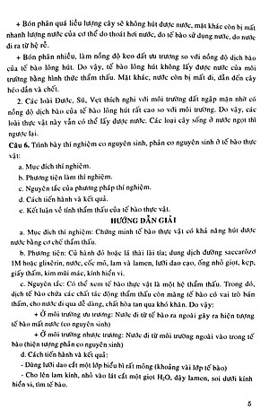 Sách Bồi Dưỡng Học Sinh Giỏi Sinh Học Lớp 11