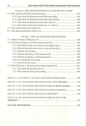 Thực Hành CAD/CAE/CAM Trên Phần Mềm INVENTOR, Tập 1 - Thiết Kế Mô Phỏng CAD