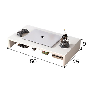 Kệ kê màn hình máy tính laptop decor bàn làm việc thương hiệu IGA - GA27