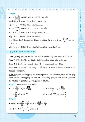 Sổ Tay Kiến Thức - Phương Pháp - Dạng Bài Toán Đại Số Và Hình Học 7