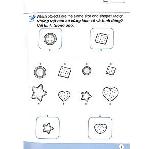 Khoa Học Tiền Tiểu Học Song Ngữ - Sách Luyện Tập 3