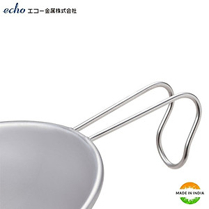 Tô Inox Φ12cm Echo Metal Có Quai Cầm, Treo Tiện Dụng