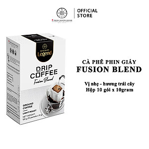 Trung Nguyên Legend - Cà phê phin giấy Fusion Blend - Hộp 10 gói x 10gr