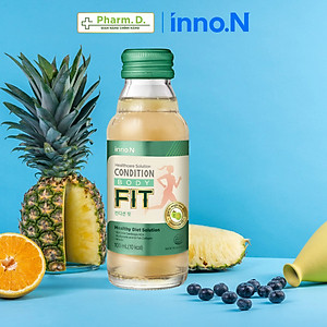 Nước Uống Hỗ Trợ Giảm Cân Hiệu Quả, Tăng Miễn Dịch,  CONDITION Body Fit inno.N, Chống Lão Hóa Da (100ml x 1 chai, 10 chai )