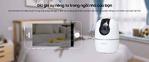 Camera IMOU Trong Nhà Ranger A52P 5mpx / A32ep 3mpx Quay Quét, Đàm Thoại 2 Chiều - Hàng Chính Hãng