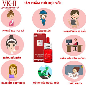 Serum Ngừa Nám Tàn Nhang Đồi Mồi VK II ( 15ml/35ml )