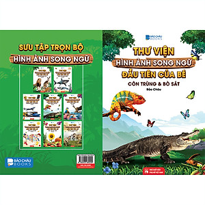 Từ Điển - Thư Viện Hình Ảnh Song Ngữ Đầu Tiên Của Bé - Côn Trùng  Và bò sát