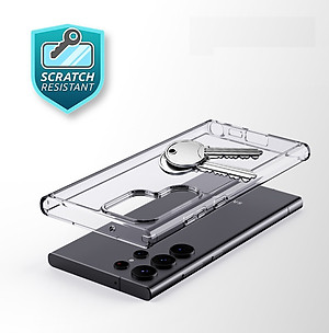 Ốp lưng chống sốc trong suốt cho Samsung Galaxy S24 / Galaxy S24+ / Galaxy S24 Plus / S24 Ultra Likgus Crashproof giúp chống chịu mọi va đập- Hàng nhập khẩu