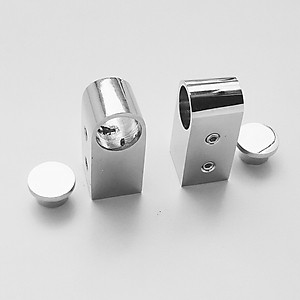 Bộ 2 bát thanh treo đồng mạ chorme cao cấp lỗ phi 16