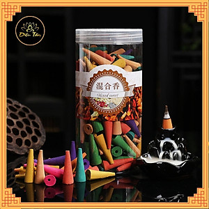 Trầm hương nụ khói ngược cháy 20 phút dùng cho lư xông trầm, thác khói trầm hương nhiều hương 200 nụ