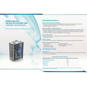 Dầu nhờn động cơ Renovar 10W40 SN Plus/CF (4L)