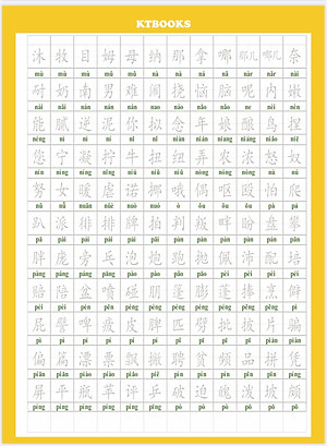 BỘ LUYỆN VIẾT CHỮ HÁN THẦN TỐC KHẮC CHÌM TẬP 1+ TẬP 2 3500 chữ hán