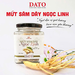 Mứt sâm dây Ngọc Linh DATO, ăn ngon,  bồi bổ cơ thể, phục hồi sức khỏe, tăng cường hệ miễn dịch