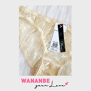 Quần lót ren Wannabe QL32B lưng vừa, ôm sát cơ thể bật lên vẻ quyến rũ, gợi cảm