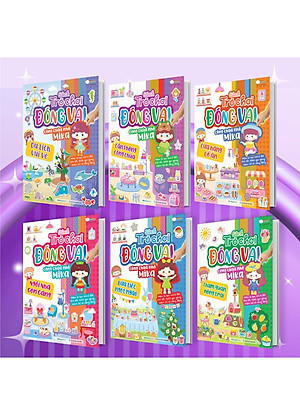Combo Sách Trò Chơi Đóng Vai Công Chúa Nhỏ Mika (Bộ 6 Cuốn) - MEGA