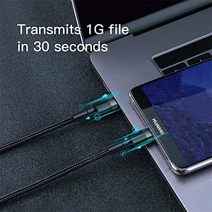 Cáp sạc nhanh Type-C PD2.0 60W cho MacBook, iPad Pro, Samsung, HTC, Xiaomi Baseus  Cafule dài 1m - Hàng chính hãng